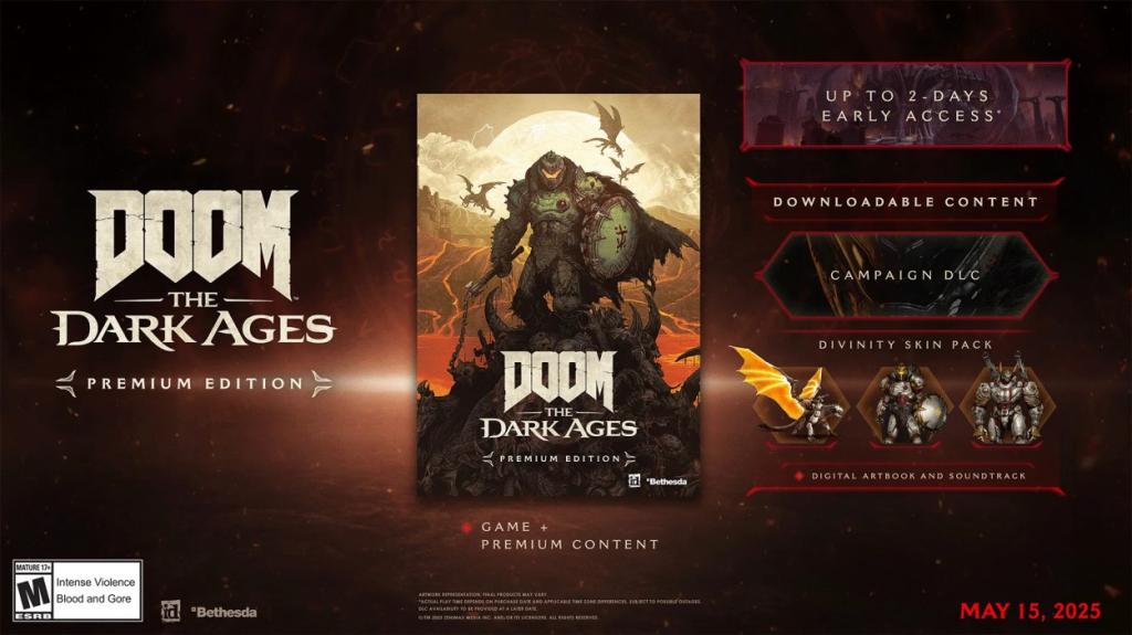 Explorer les éditions de précommande de Doom The Dark Ages 6 Doom the Dark Ages Premium Edition