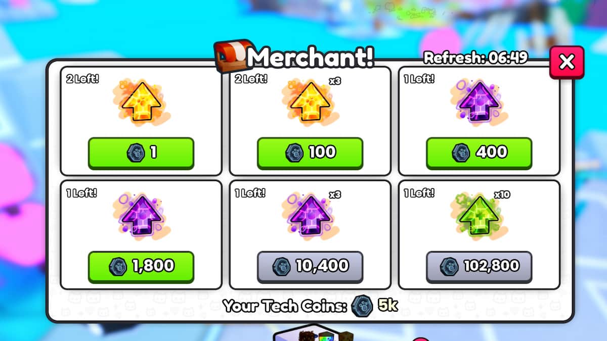 Guide de l'événement Pets Go Tycoon : Animaux technologiques, Fabrique d'œufs, Pièces technologiques et Plus 6 Le marchand d'usine dans PETS GO