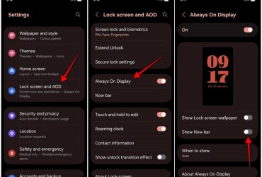 Guide facile : Désactiver la barre Now dans One UI 7 sur les téléphones Samsung Galaxy 106 Guide facile : Désactiver la barre Now dans One UI 7 sur les téléphones Samsung Galaxy