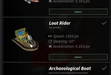 Fisch Roblox: Comment obtenir le bateau Loot Rider et la tige aurique 32 Fisch Roblox: Comment obtenir le bateau Loot Rider et la tige aurique