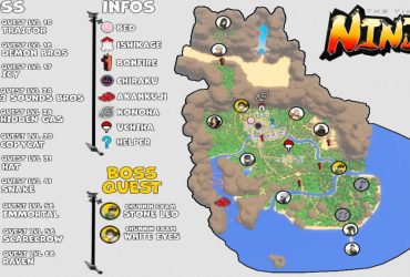 Guide ultime : Chutes de Ninjas, Emplacements & Temps de Rapparition du Boss 18 Guide ultime : Chutes de Ninjas, Emplacements & Temps de Rapparition du Boss