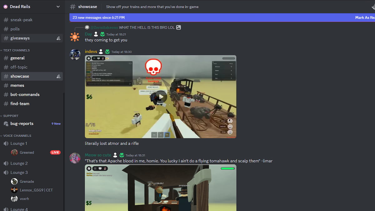 Rails morts : Liens de Trello et Discord pour les développeurs de Roblox