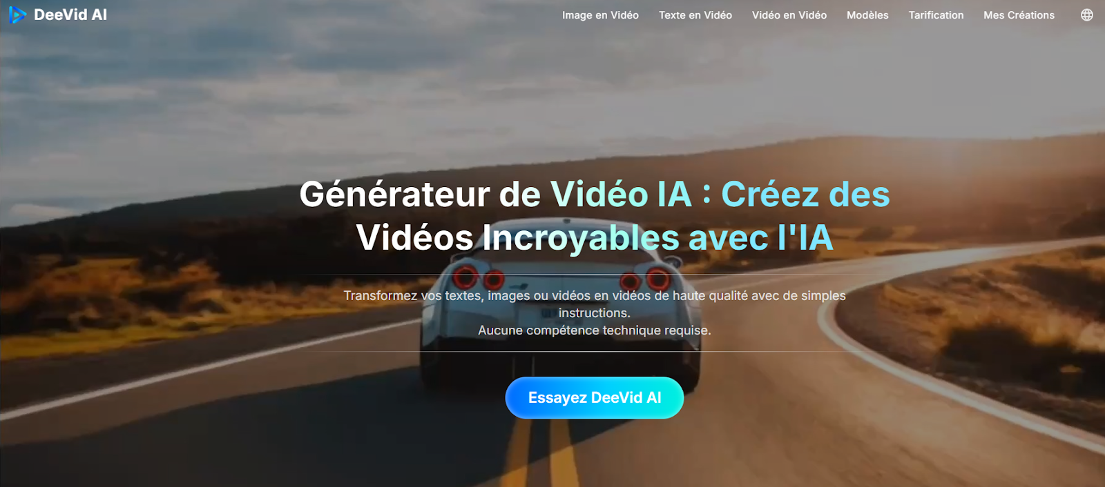 DeeVid AI : Renforcez la création de vidéos personnelles avec l’intelligence artificielle 6 DeeVid AI : Renforcez la création de vidéos personnelles avec l’intelligence artificielle 2