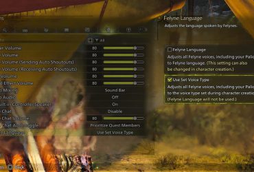 Comment changer la langue de votre Palico dans Monster Hunter Wilds 13 Comment changer la langue de votre Palico dans Monster Hunter Wilds