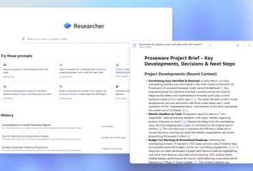 Copilot Microsoft 365 présente l'agent Researcher : un outil de recherche approfondie pour le web, le mobile et le bureau.