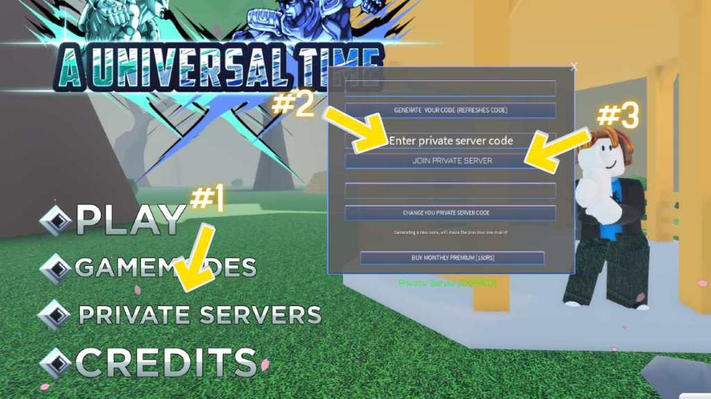 Découvrez les meilleurs codes de serveur privé pour A Universal Time AUT 5 Découvrez les meilleurs codes de serveur privé pour A Universal Time AUT