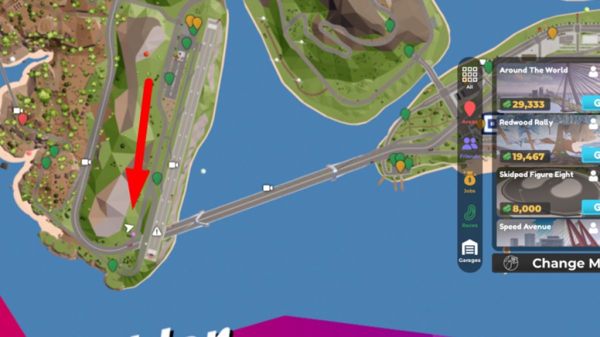 Guide ultime pour acquérir le Hunt Mega Token dans Drive World. 6 Boule d'OVNI crash dans le monde du lecteur sur la carte