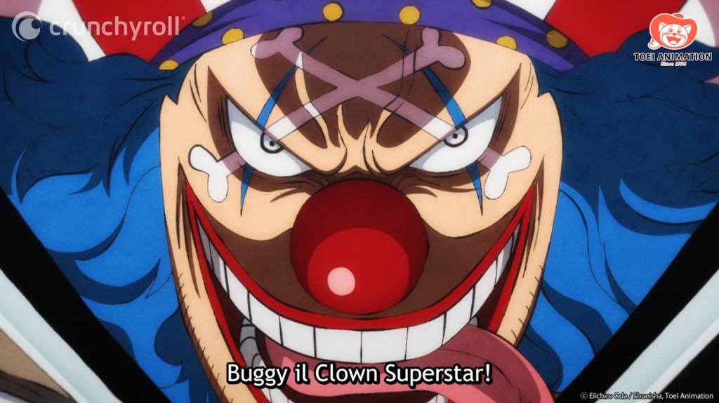 One Piece: Le Cross Guild Expliqué 7 Buggy le clown en un seul morceau anime