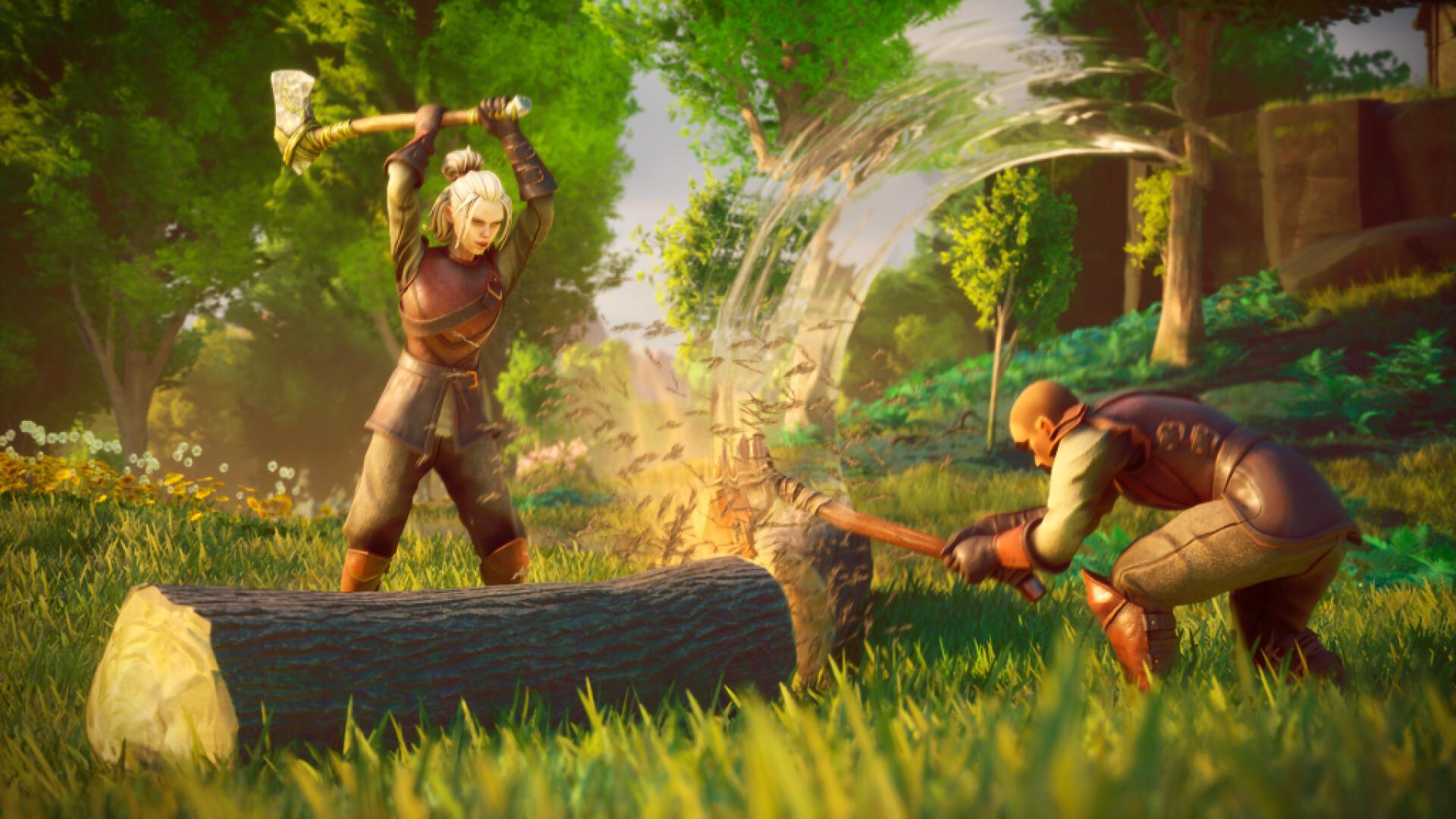 Guide complet de toutes les compétences dans RuneScape Dragonwilds 7 Coupe de bois dans Runescape Dragonwilds