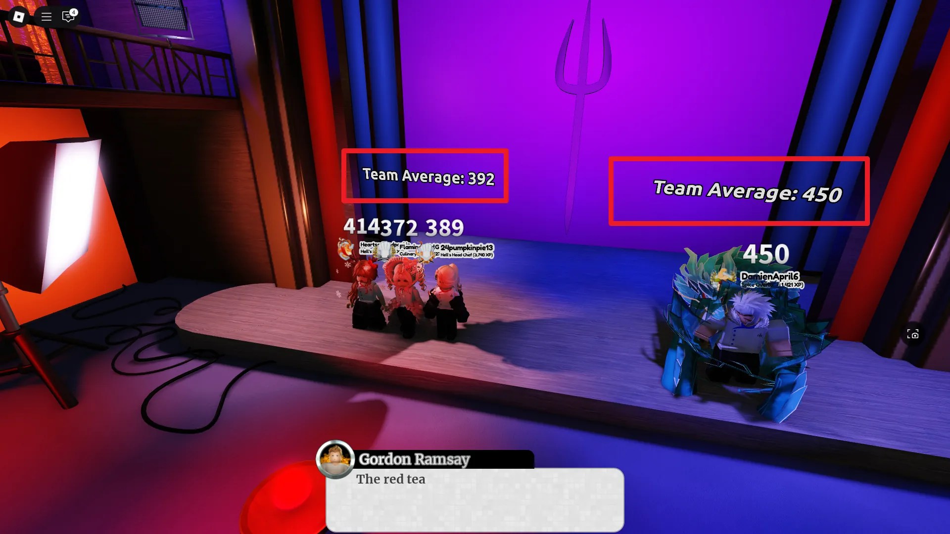 Guide ultime de Roblox Hell's Kitchen : Astuces pour les débutants 11 Phase d'élimination dans Hell's Kitchen Roblox