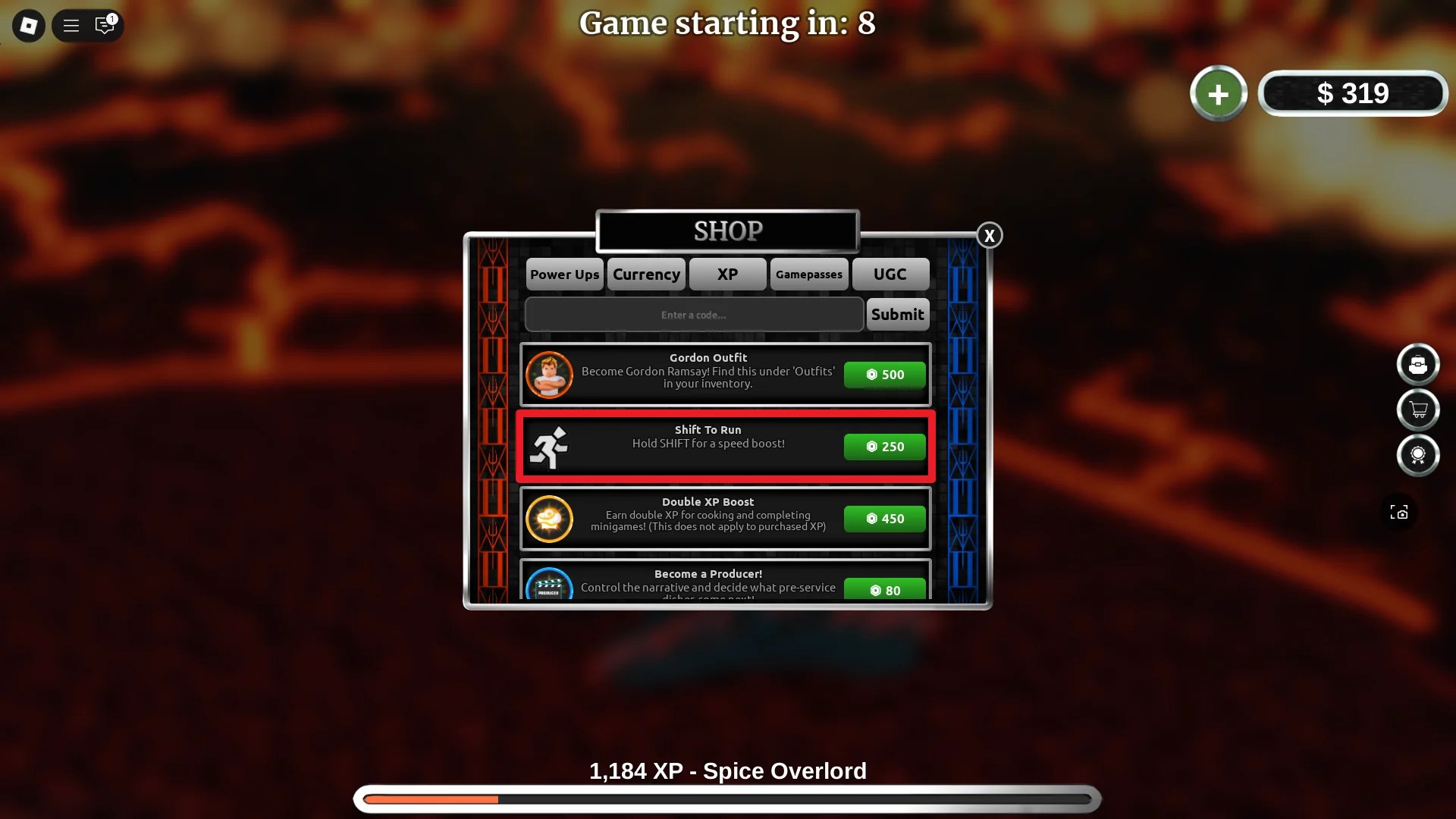 Guide ultime de Roblox Hell's Kitchen : Astuces pour les débutants 17 Passes de jeu disponibles dans Hell's Kitchen Roblox