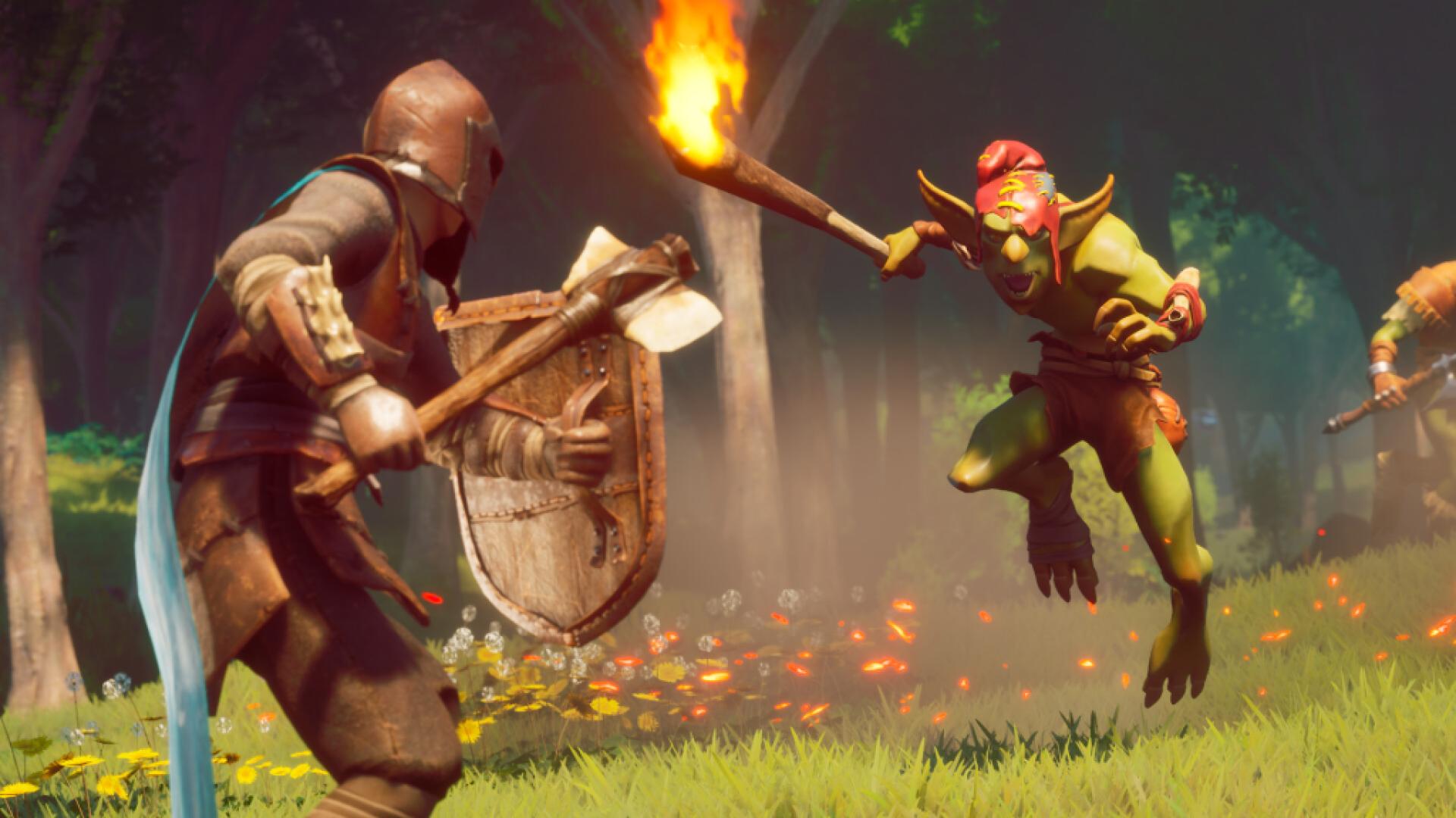 Guide complet de toutes les compétences dans RuneScape Dragonwilds 6 Gobelin attaquant des joueurs dans Runescape Dragonwilds