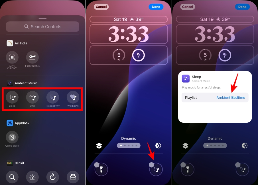 Guide rapide : ajouter une playlist Apple Music à l'écran de verrouillage de l'iPhone