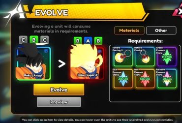 Guide ultime : Obtention et évolution de Roku (Ange) dans Anime Vanguards 8 Guide ultime : Obtention et évolution de Roku (Ange) dans Anime Vanguards