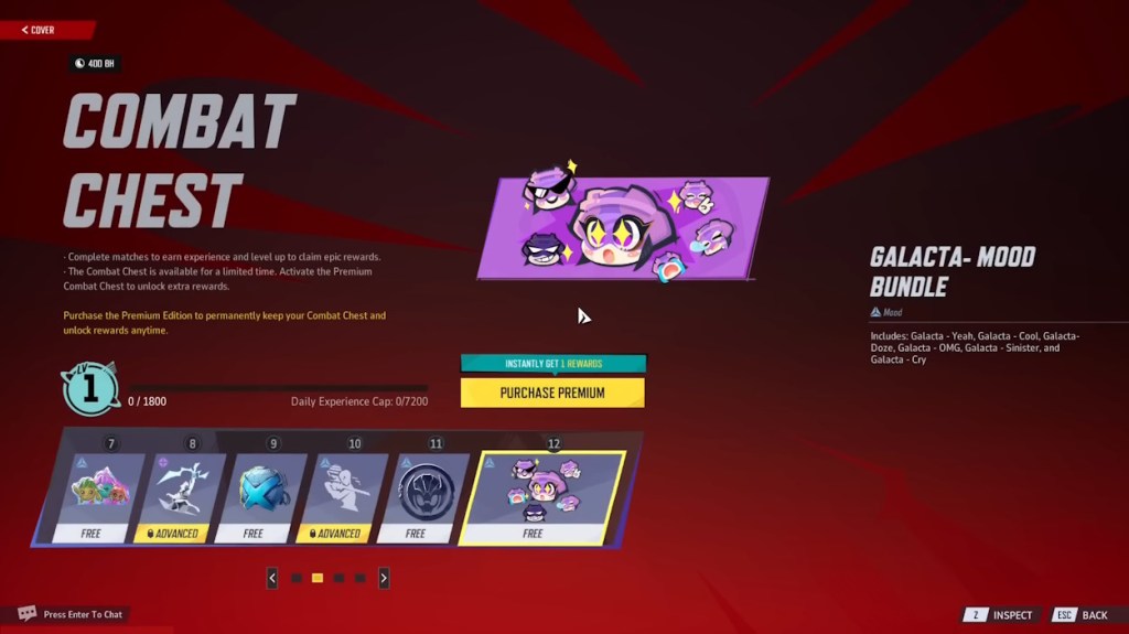 Marvel Rivals Saison 2.5 : Guide Complet des Récompenses de Combat dans le Coffre 7 Combat Chest Mood bundle