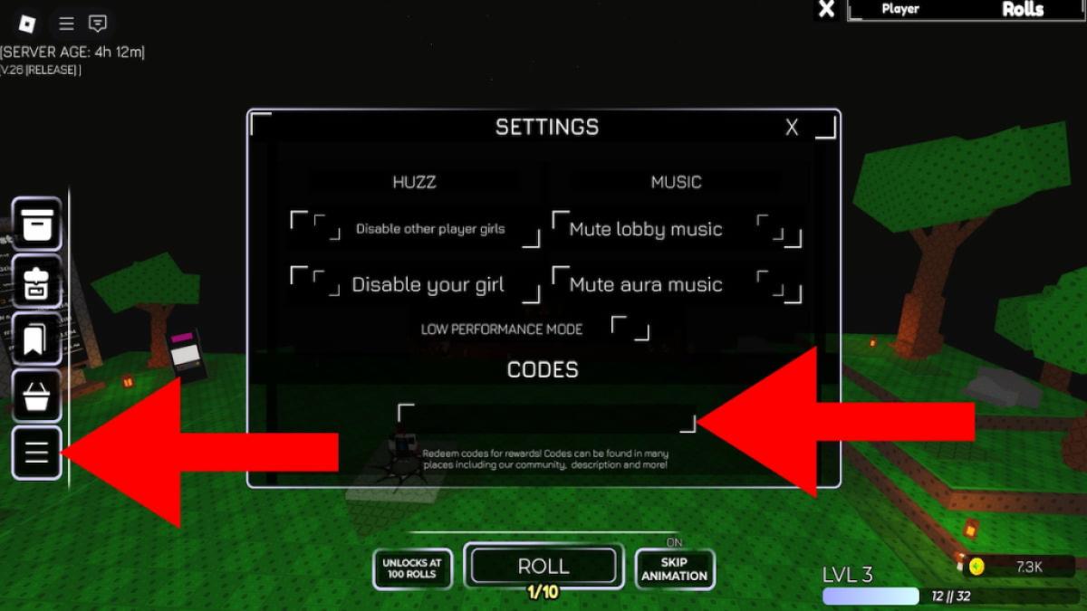 Codes RNG Huzz pour mai 2025 : Débloquez des récompenses exclusives maintenant ! 6 Comment redeem les codes Huzz RNG