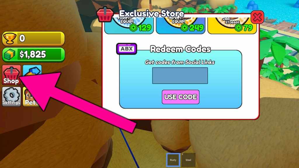 Débloquer les codes de Drill Digging Simulator – Guide de juin 2025 6 Comment échanger des codes de Drill Digging Simulator.