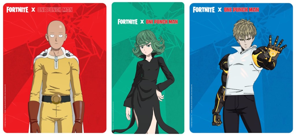 Comment débloquer facilement les skins One Punch Man dans Fortnite 6 Liste des skins One Punch Man Fortnite