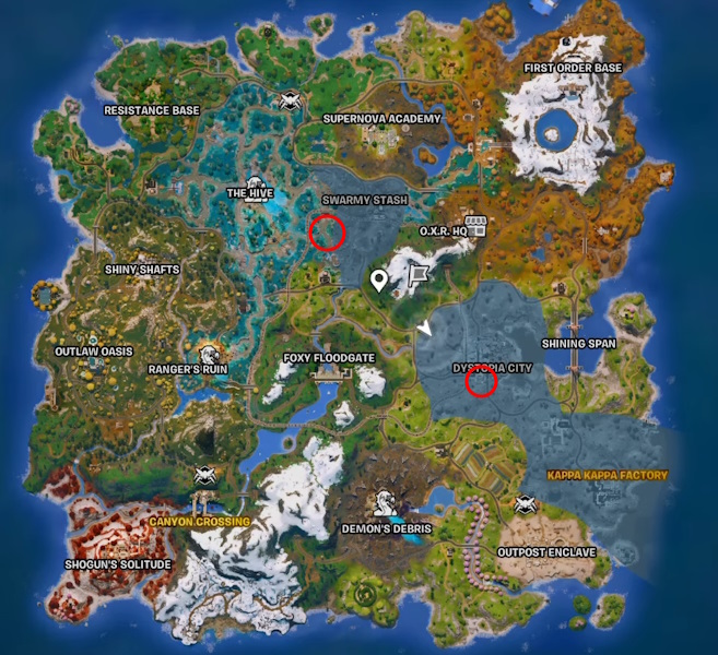 Débloquer l'élément Roly Poly dans Fortnite : Un guide complet 6 Roly Poly mount locations Fortnite