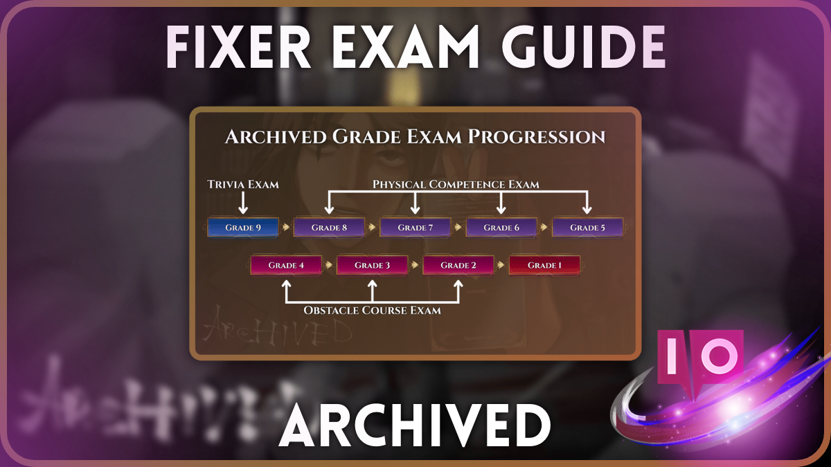 Guide de préparation à l'examen de grade Ultimate Archived Fixer 5 Guide de préparation à l'examen de grade Ultimate Archived Fixer