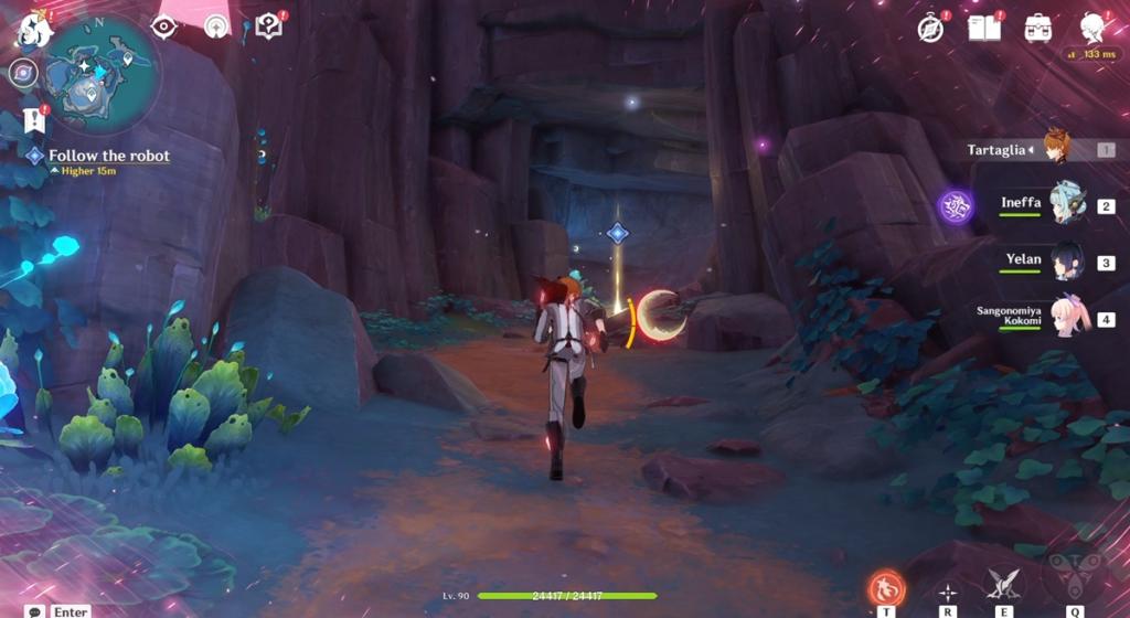 Genshin Impact Luna I : Guide complet de la quête de l'île verte 7 Enquêter sur Thunderclap Reef Genshin Impact