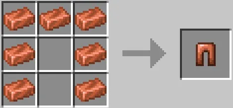 Création d'armures et d'outils en cuivre dans Minecraft : un guide étape par étape 8 Jambières en Cuivre