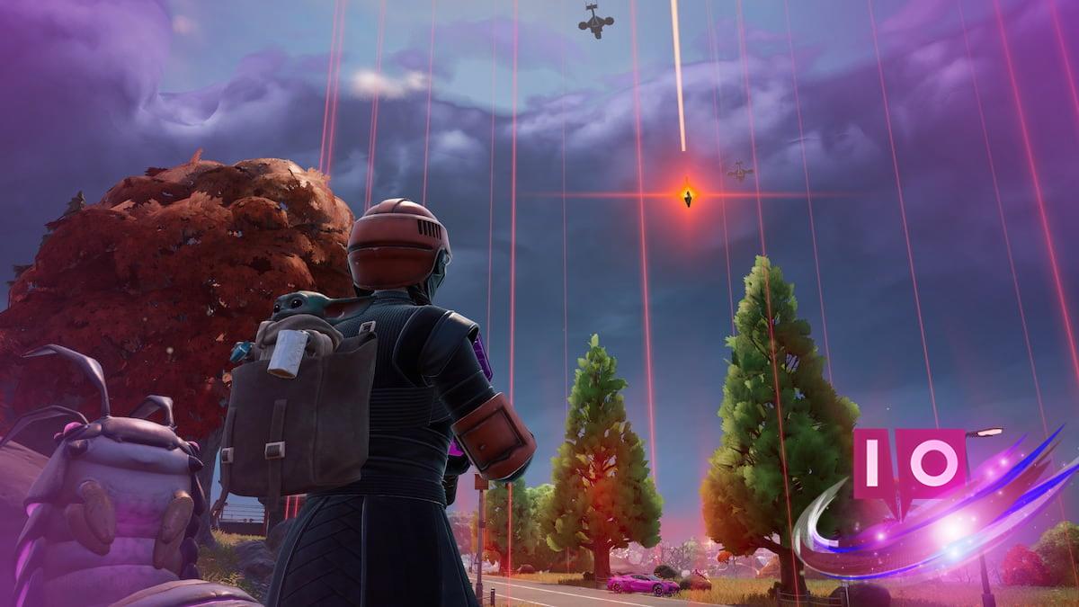 Exécuter des frappes aériennes de précision pour invoquer le Ranger Bleu dans Fortnite 5 Exécuter des frappes aériennes de précision pour invoquer le Ranger Bleu dans Fortnite