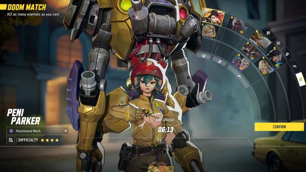 Maîtriser l'Escouade de Frappe dans Marvel Rivals : Un Guide Complet 6 Peni Parker mise en avant dans le menu du strike squad dans Marvel Rivals
