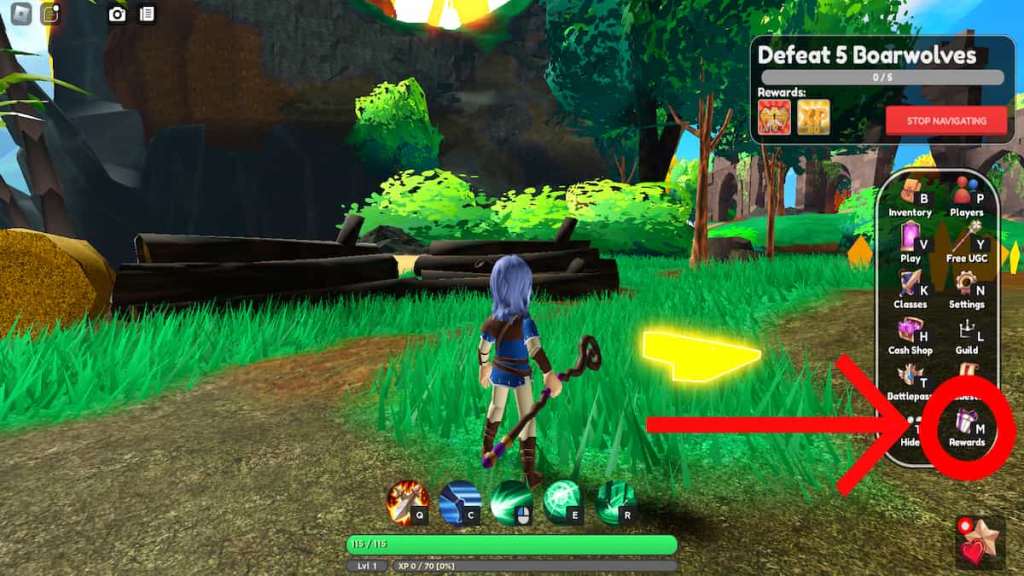 World // Zéro Codes RPG Anime – Guide de septembre 2025 6 Comment échanger des codes dans World Zero.