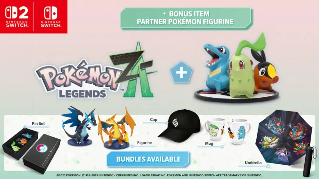 Guide de précommande de Pokémon Legends ZA : bonus et avantages expliqués 7 Nintendo UK Pokemon Legends ZA pre-order bonuses