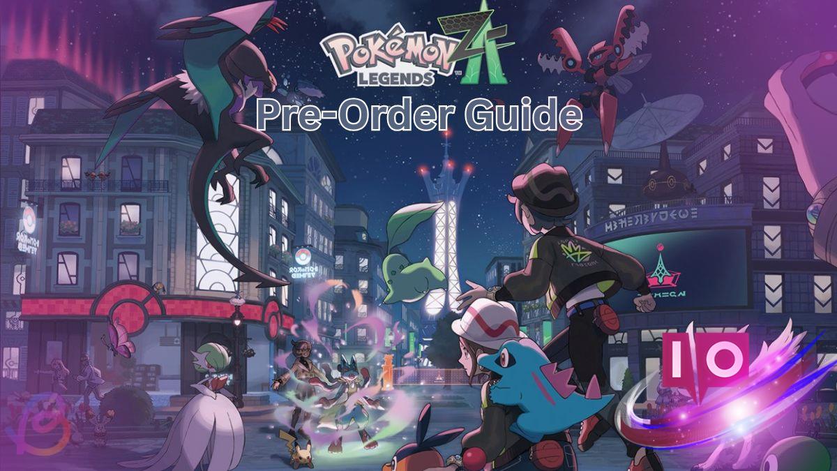 Guide de précommande de Pokémon Legends ZA : bonus et avantages expliqués 5 Guide de précommande de Pokémon Legends ZA : bonus et avantages expliqués