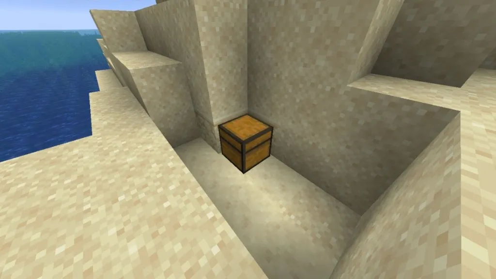 Guide ultime : Comment obtenir l'armure Nautilus dans Minecraft 6 Trésor enfoui dans Minecraft