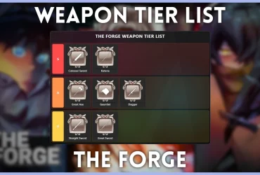 Classement des armes de l'Ultimate Forge : Guide de version BETA 7 Classement des armes de l'Ultimate Forge : Guide de version BETA