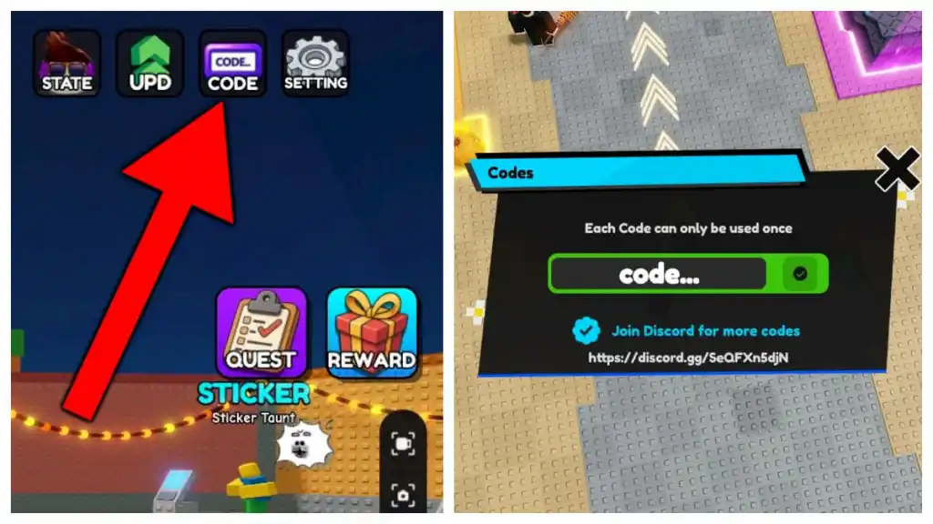 Codes de combat Smash Décembre 2025 : Guide ultime de Noël P2 6 Comment échanger les codes Smash a Bro.
