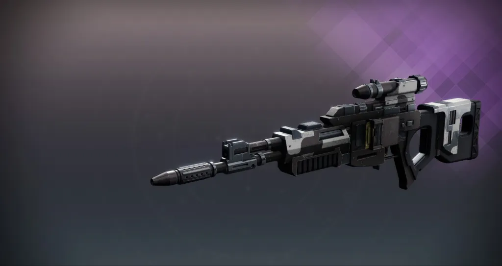 Destiny 2 : Guide des meilleures rolls pour l'Ombre Voltaïque et comment les obtenir 6 Le fusil de scout Voltaic Shade, vu dans les Collections de Destiny 2.