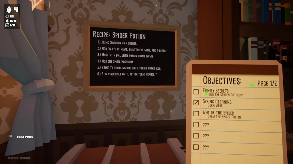 Tuez-le avec le feu 2 : Guide complet des emplacements des recettes de potions 6 Kill it With Fire 2 potion recipe locations spider potion recipe