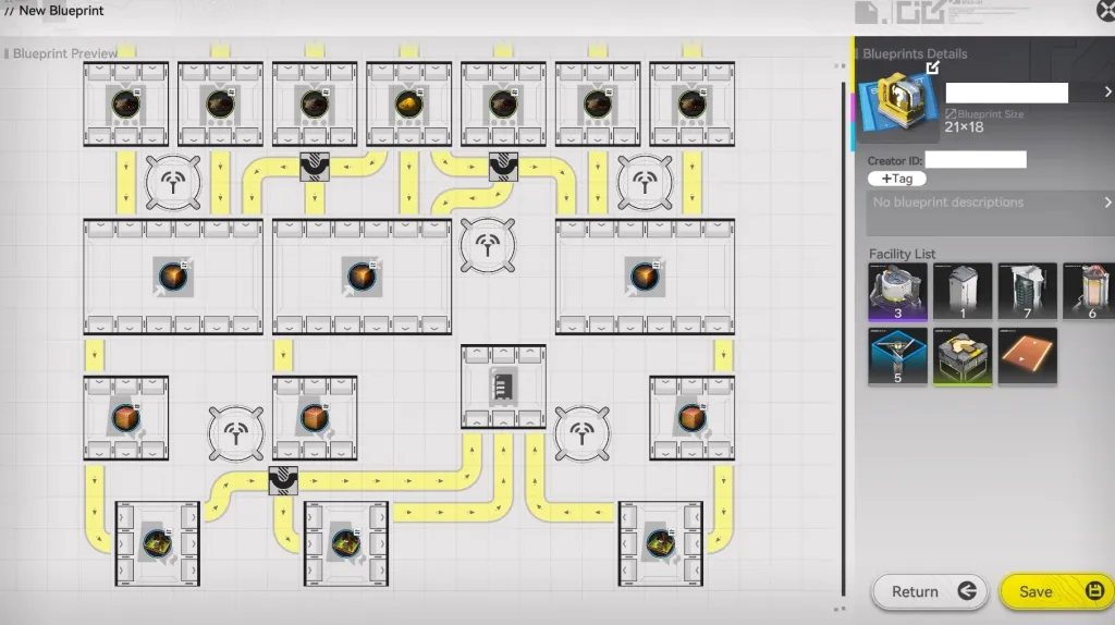 Arknights Endfield Blueprints : Guide du craft et de l'obtention 6 save Arknights Endfield blueprint