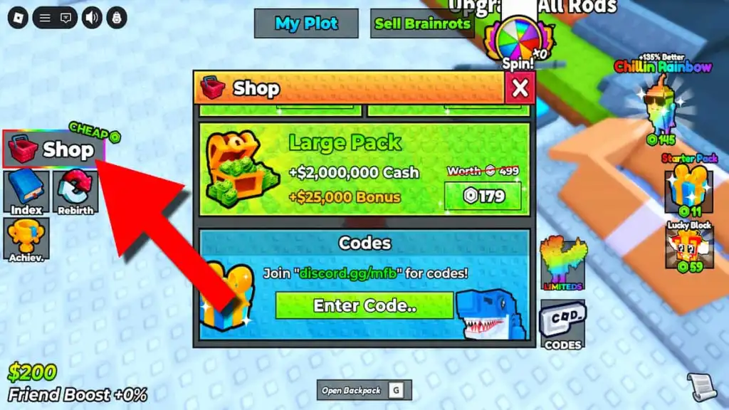 Codes Fishing Brainrots (Janv. 2026) – Nouveaux et Actifs ! 6 How to redeem My Fishing Brainrots codes.