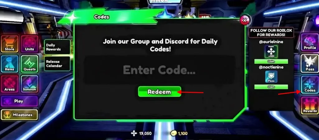 Codes Paradoxe d'Anime : Janvier 2026 6 Anime Paradox codes redeem