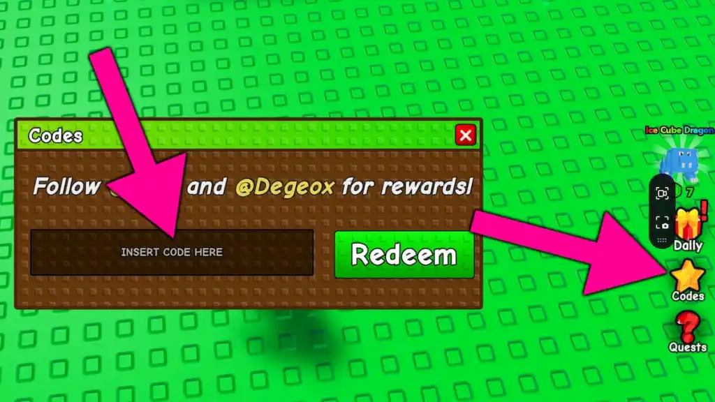 Codes de Dragon Island (Janvier 2026) 6 How to redeem My Dragon Island codes.