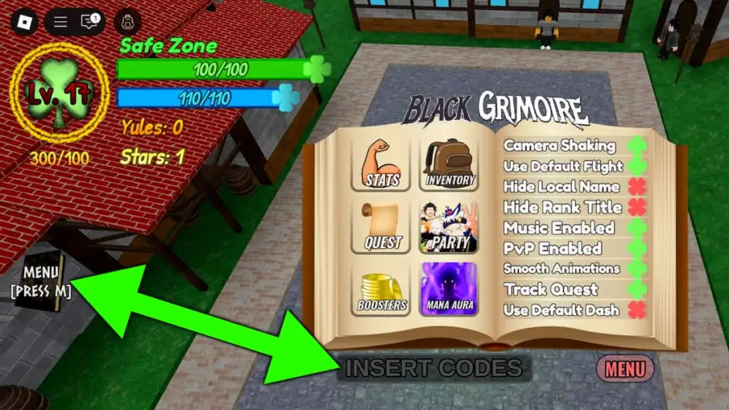Débloquer les codes du Grimoire Noir - Guide de janvier 2026 6 Comment échanger les codes Black Grimoire.
