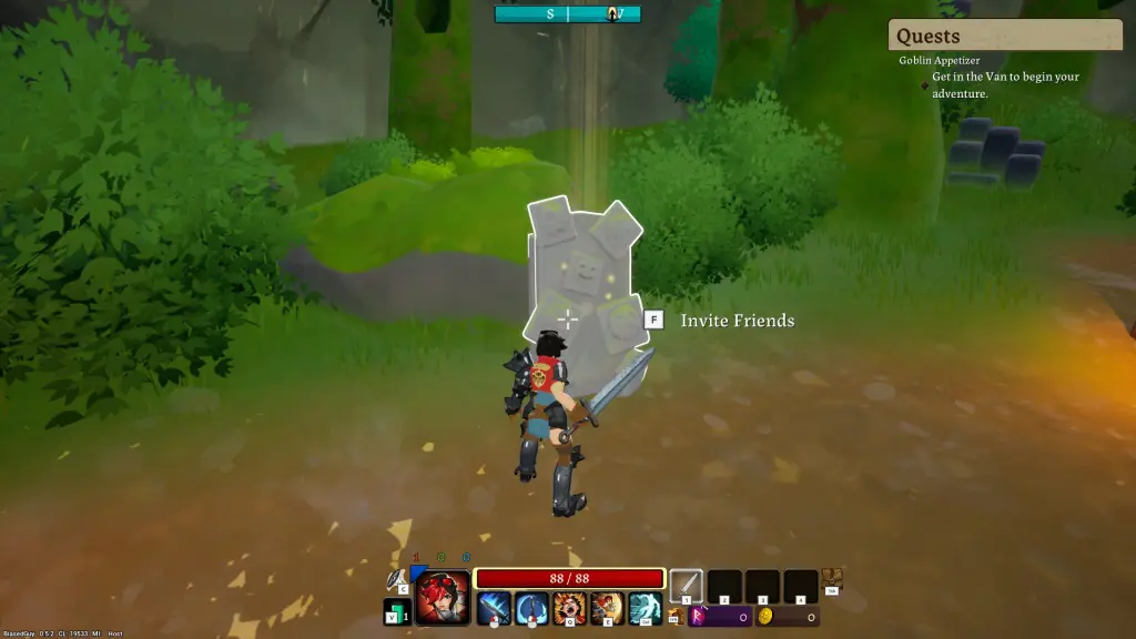 LOTR Co-op : Comment jouer ensemble 6 Portal to invite friends in LORT