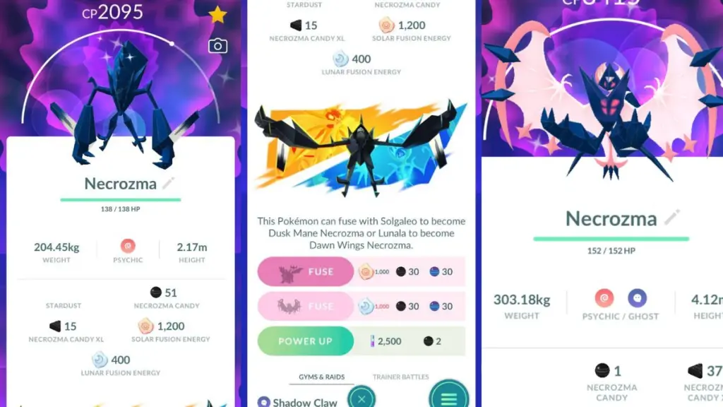 Guide des Raids Lunala dans Pokémon GO : Comment l'obtenir et meilleurs contres 19 Fusing Lunala with Necrozma in Pokemon GO