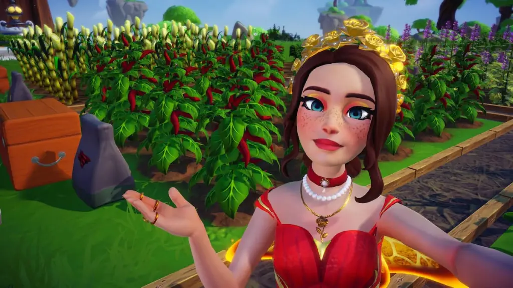 Comment planter et récolter des piments forts dans Disney Dreamlight Valley 6 Field of chili peppers in disney dreamlight valley