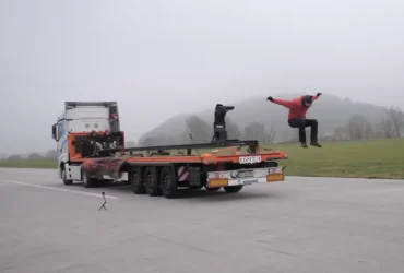 Lancement d'un camion à 80 km/h : une expérience de physique inoubliable ! 7 Lancement d'un camion à 80 km/h : une expérience de physique inoubliable !