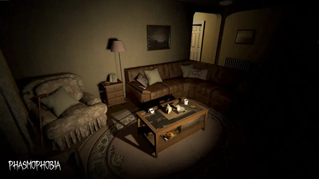 Phasmophobia : Refonte de Tanglewood Drive – 6 emplacements d'objets maudits 6 6 tanglewood drive living room area in phasmophobia