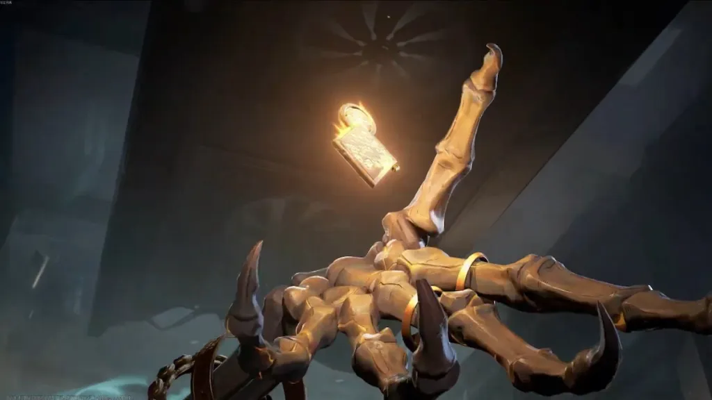 Comment débloquer le succès Dépôt de coffre dans Marvel Rivals 7 Hand grabbing tablet in marvel rivals