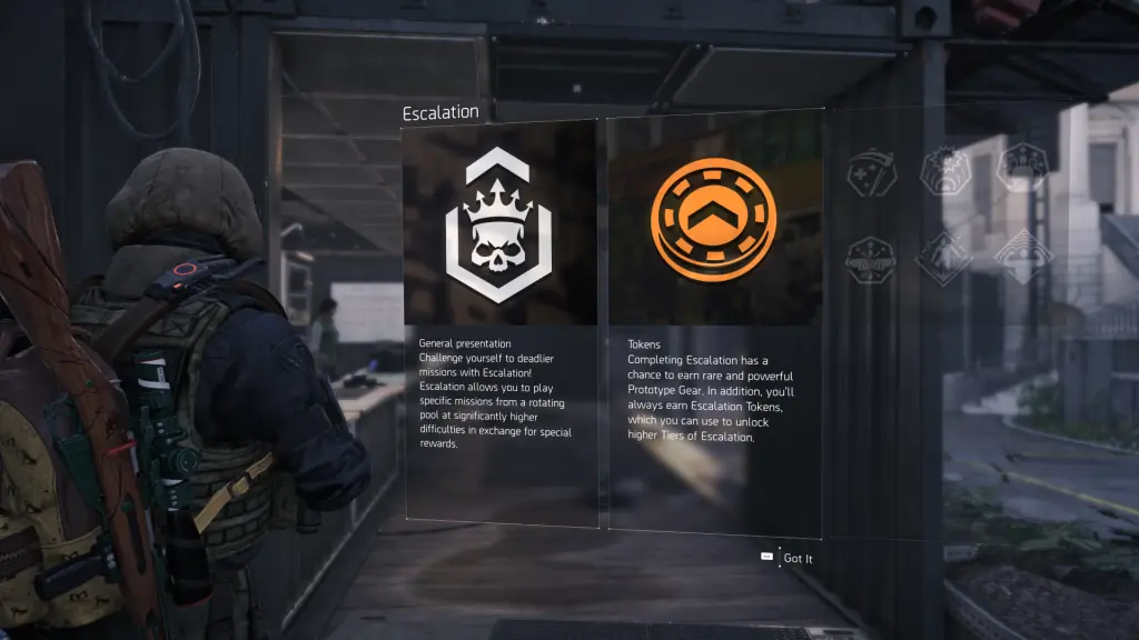 The Division 2 : Explication du mode Escalade : Modificateurs, récompenses et astuces 6 Escalation mode in The Division 2