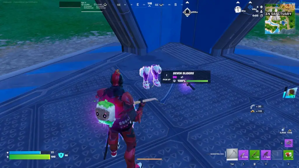 Comment obtenir sept curseurs dans Fortnite : Guide rapide 6 Fortnite Seven Sliders Où trouver