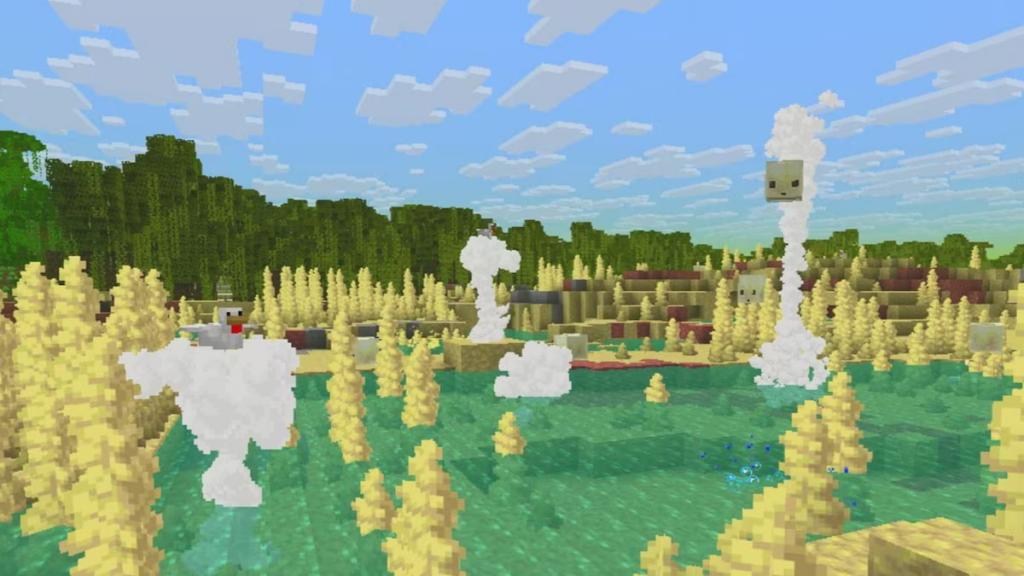 Comment trouver les grottes de soufre dans Minecraft Guide rapide 6 geysers in sulfur cave biome in minecraft